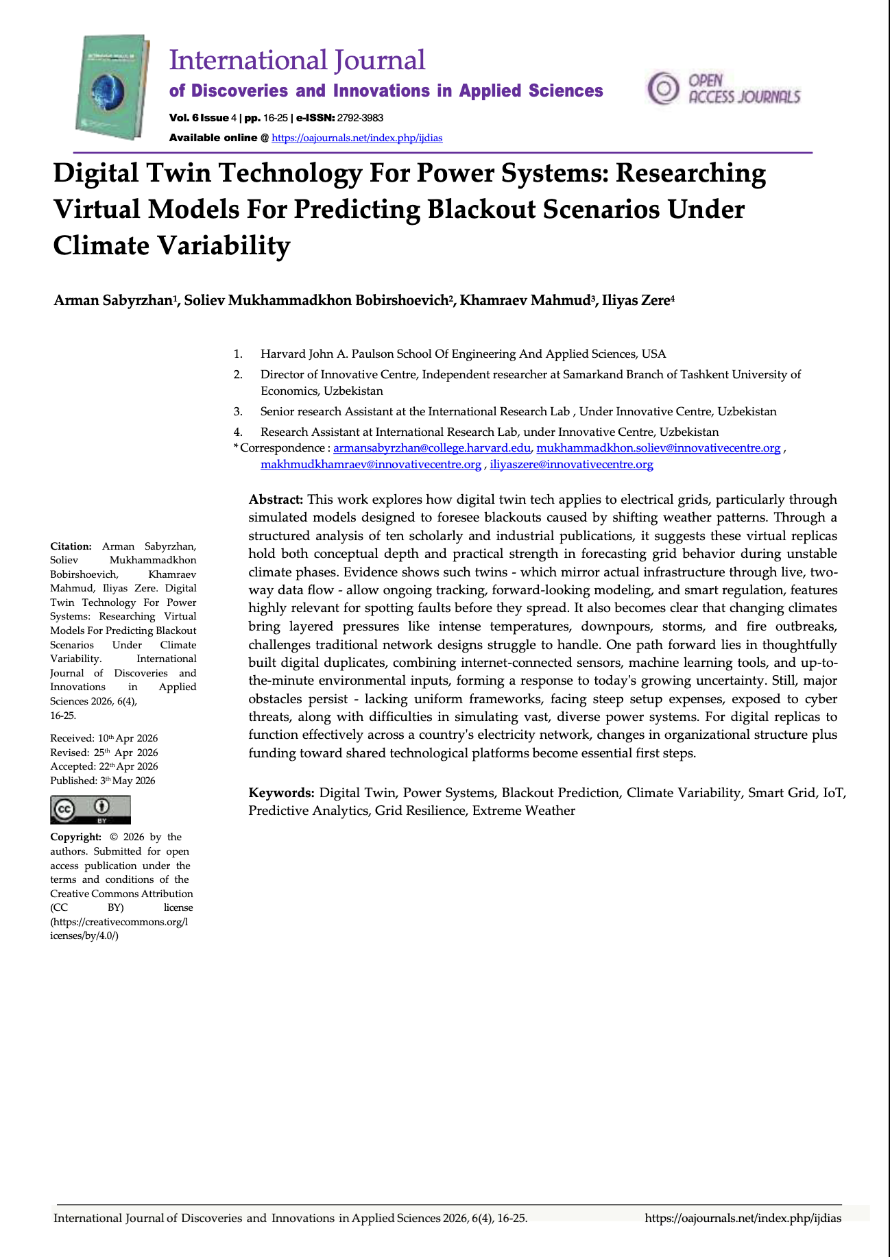 Digital Twin Technology for Power Systems